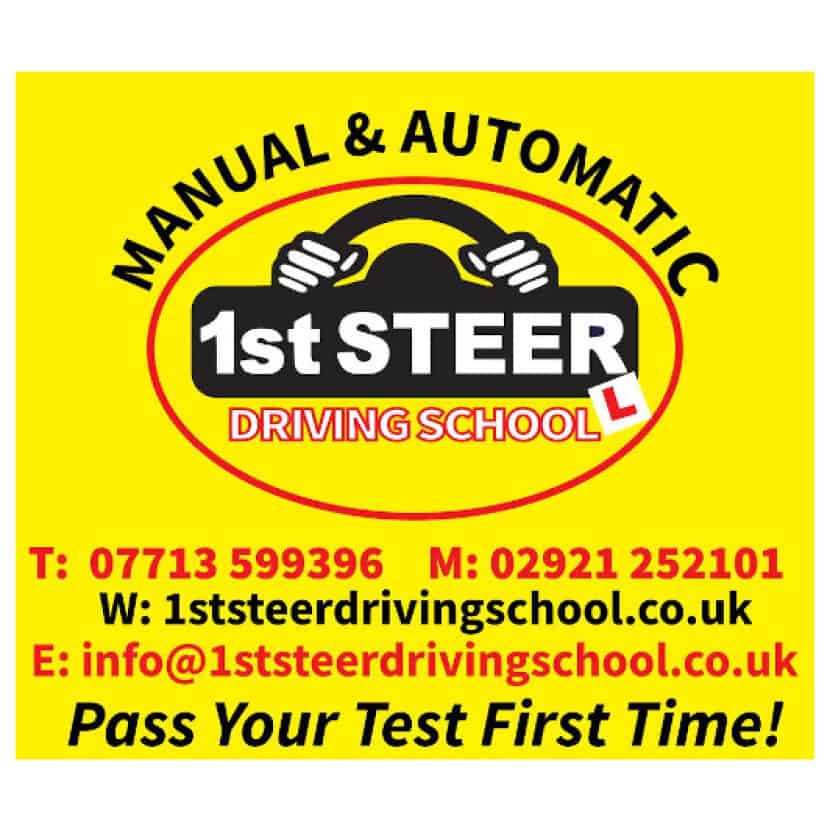 1st Steer Driving School driving lesson gift vouchers