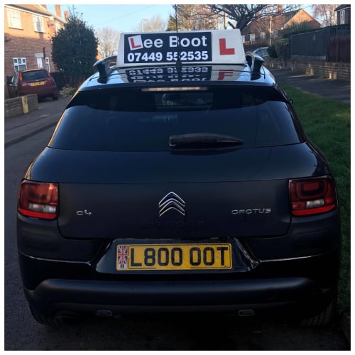 Lee Boot School Of Motoring driving lesson gift vouchers