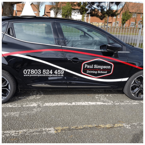 Paul Simpson Driving School driving lesson gift vouchers