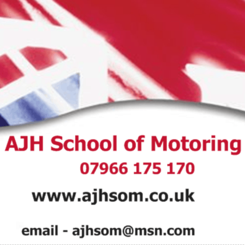 AJH School of Motoring driving lesson gift vouchers