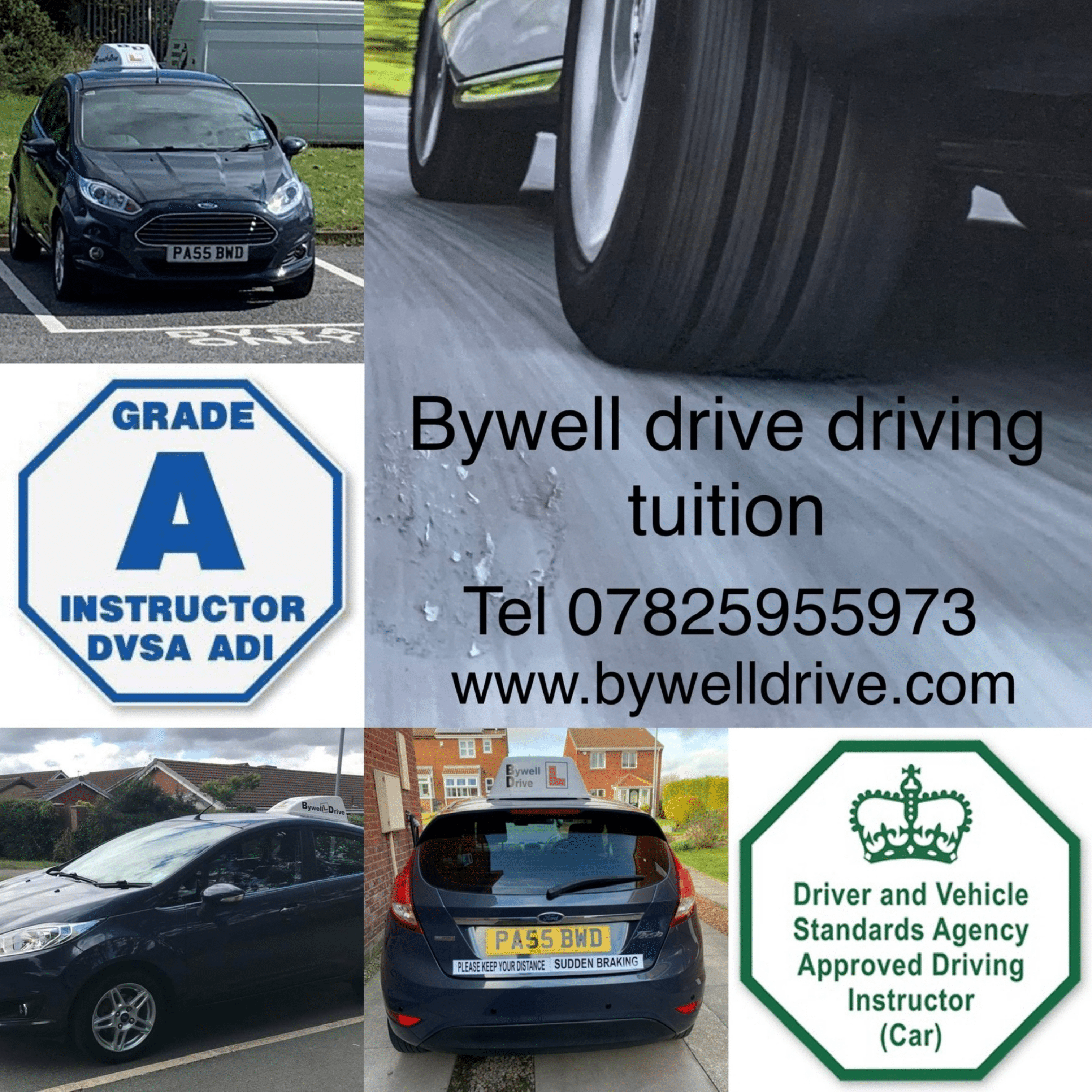 Bywell Drive Driving Tuition Driving lesson gift vouchers